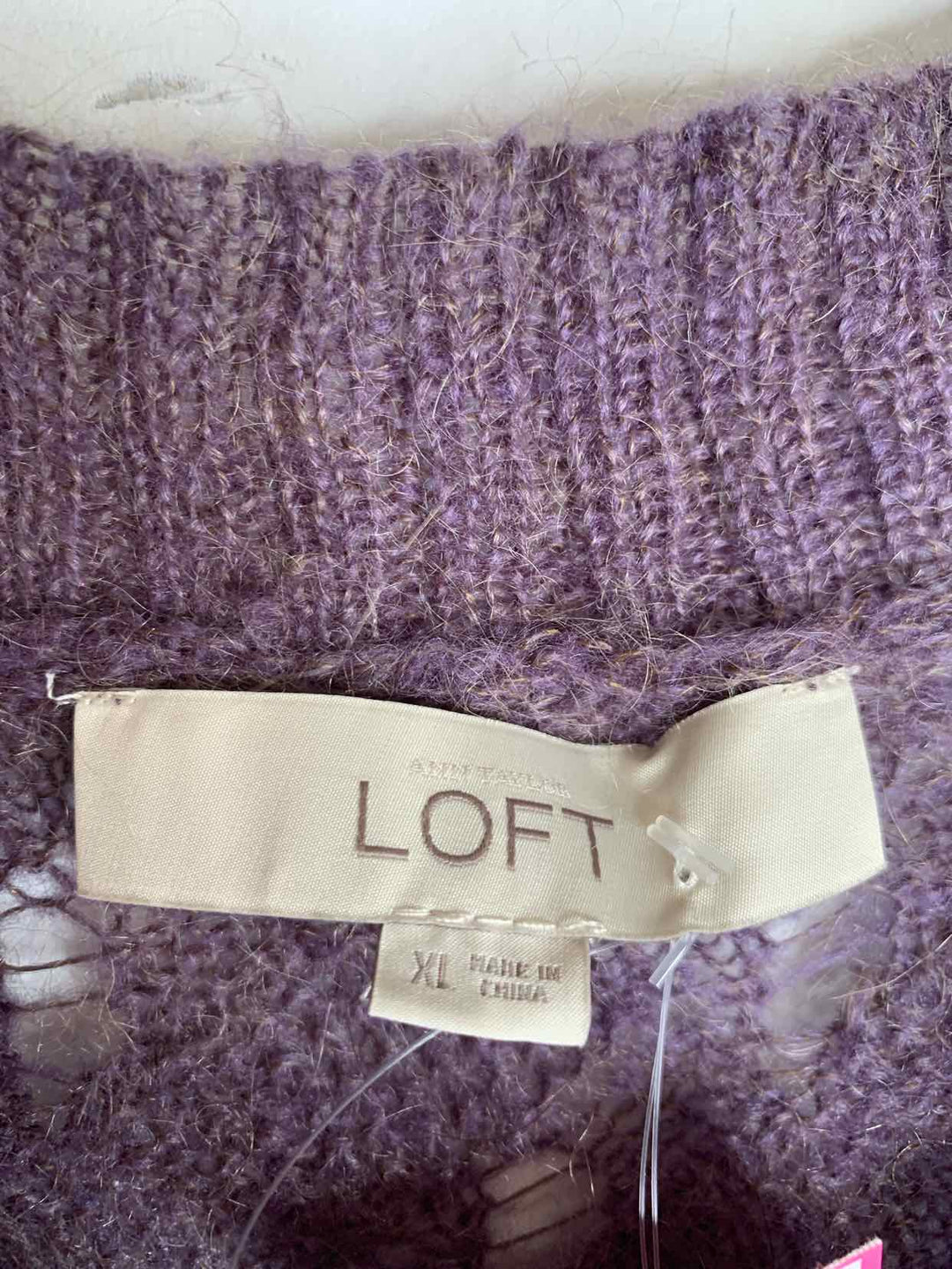 Loft Plum Women Size XL sweater