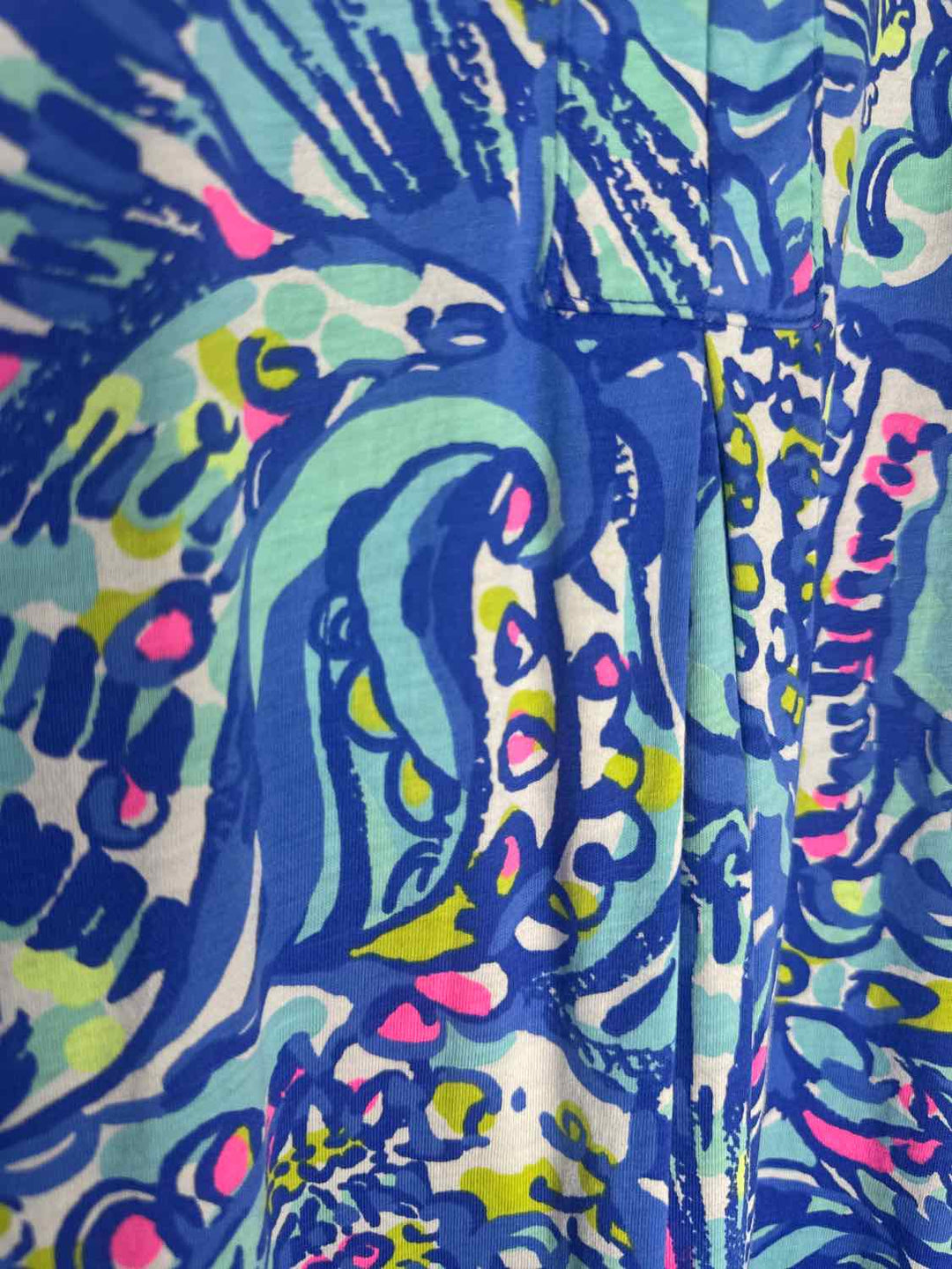 Lilly Pulitzer Size XXS Blue Paisley sleeveless dress