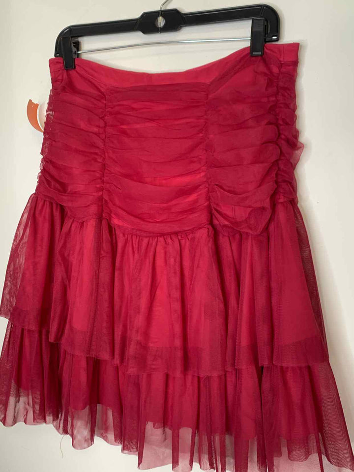 Maeve Size 12 Burgundy Shorts