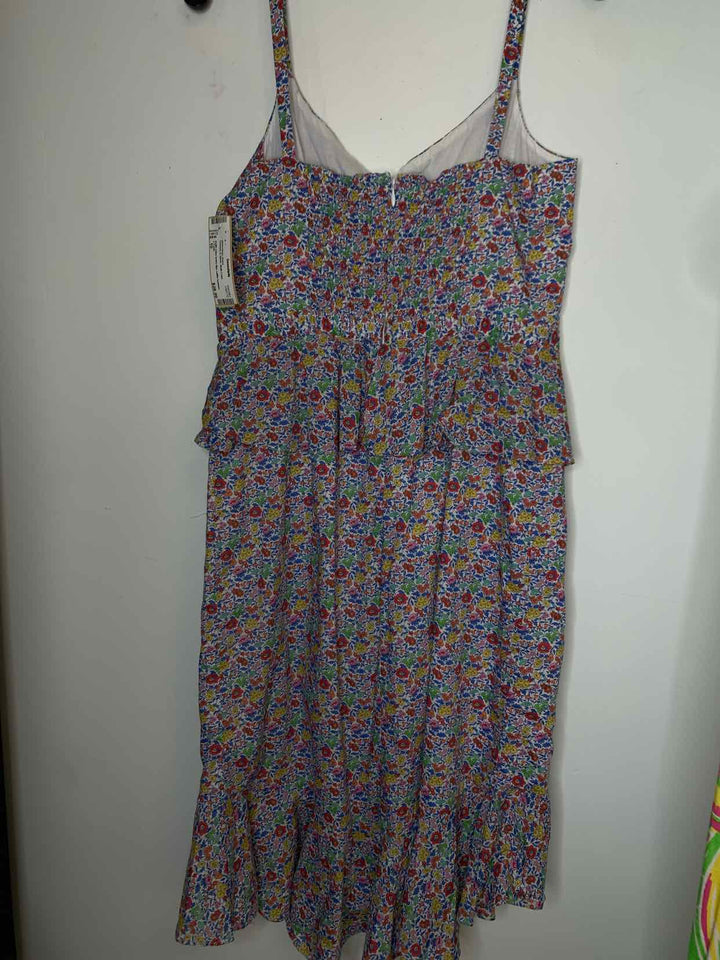 Women Size 10 J Crew Multi-Color sleeveless dress