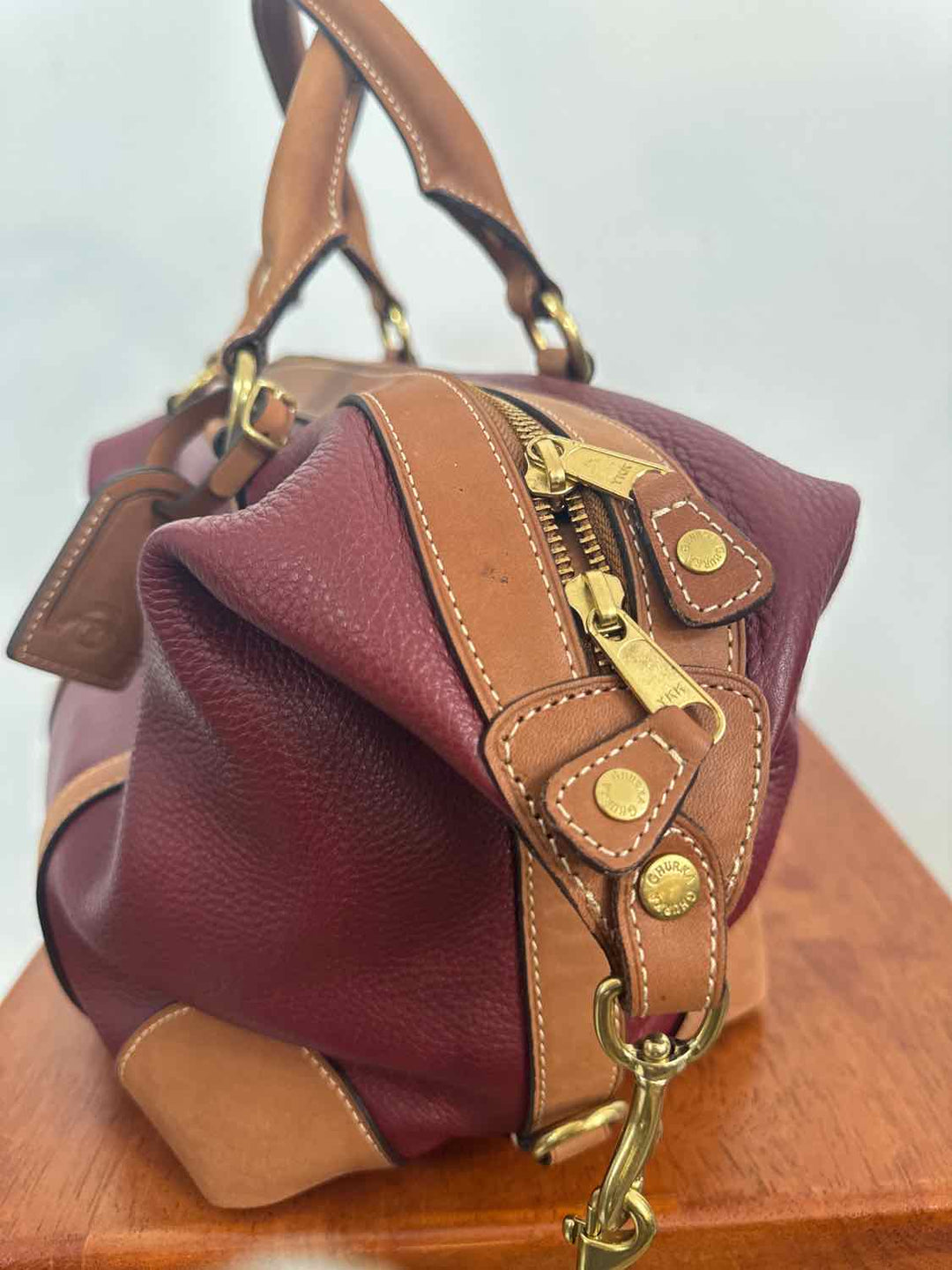 Ghurka Red Excellent Purse