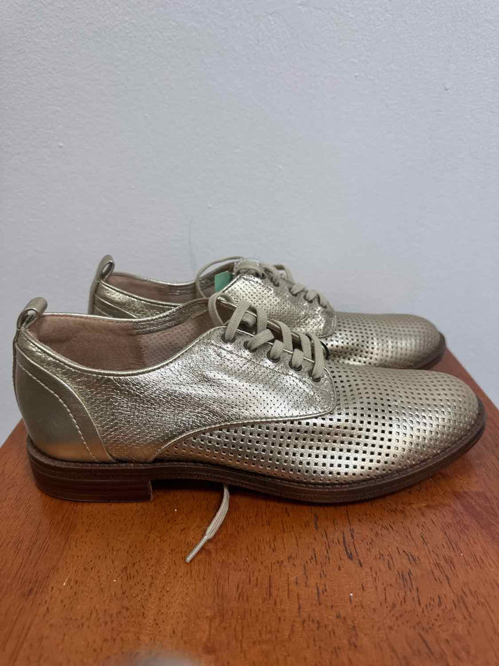 Brioso Shoe Size 10.5 Gold flat shoe