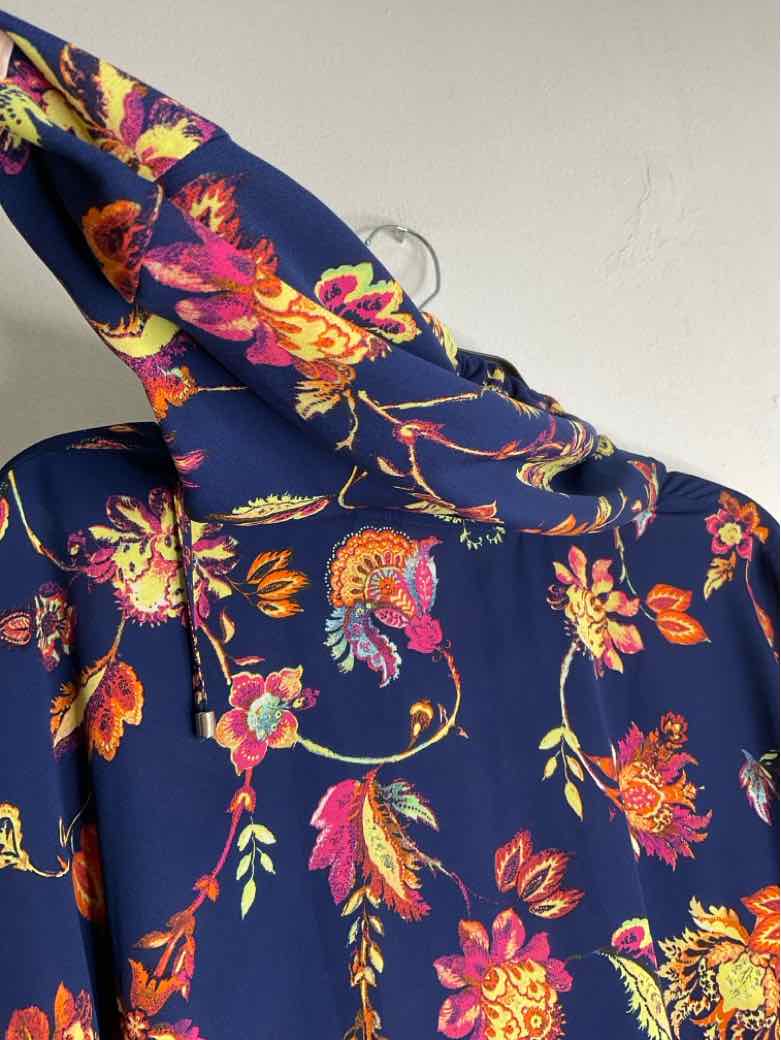 belle Kim Gravel Size XL Blue cover-Up