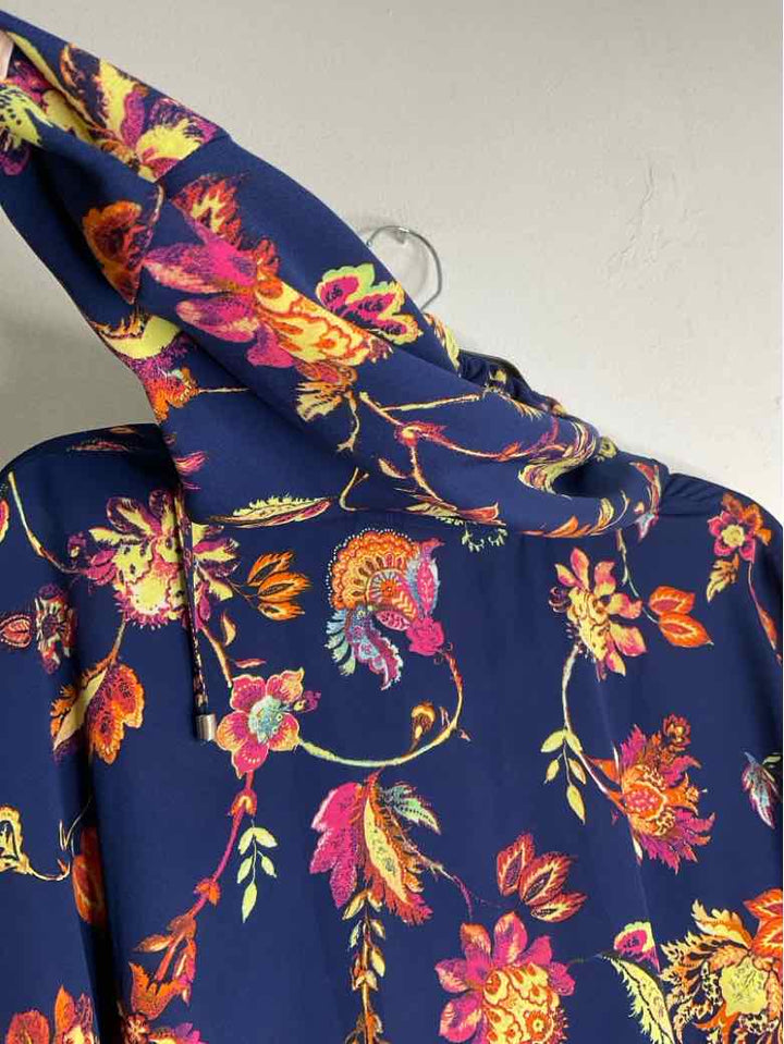 belle Kim Gravel Size XL Blue cover-Up