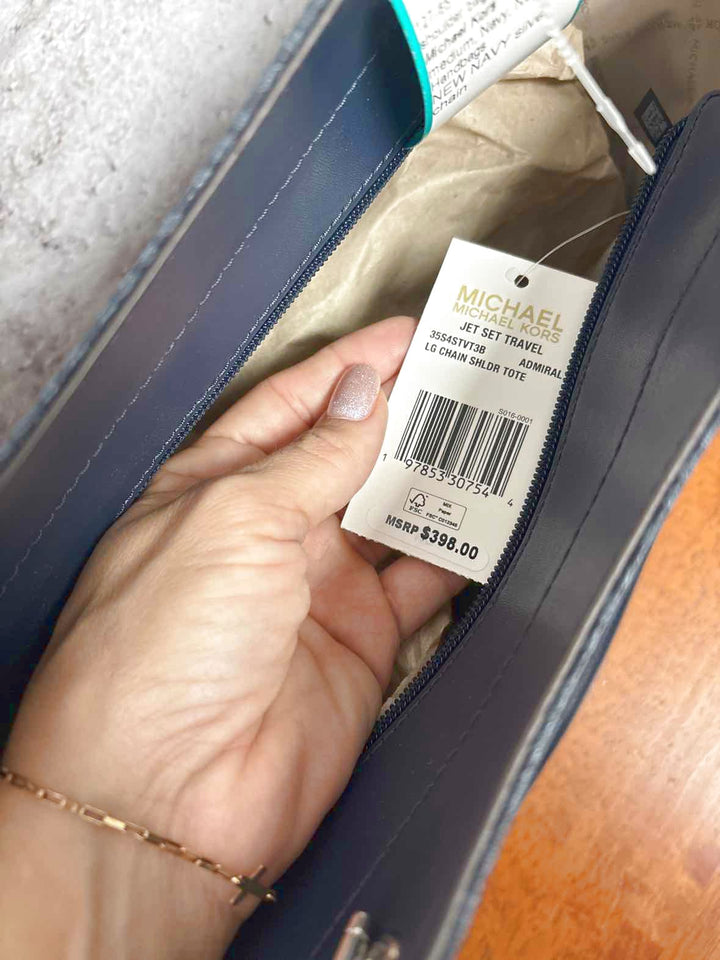 Michael Kors Navy shoulder bag