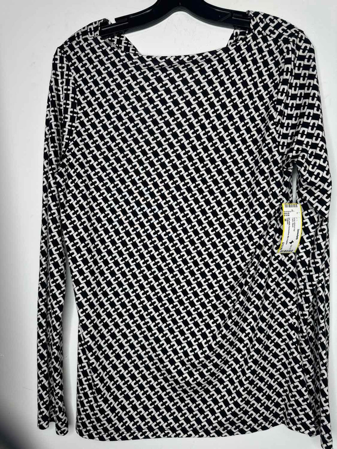 Talbots Women Size M Black long sleeve top