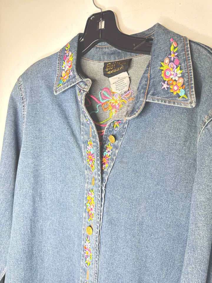 Bob Mackie denim Women Size S jacket