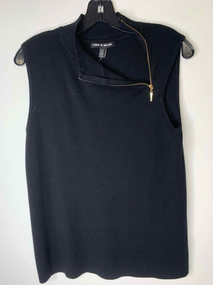 Cable & Gauge Women Size M Black sleeveless