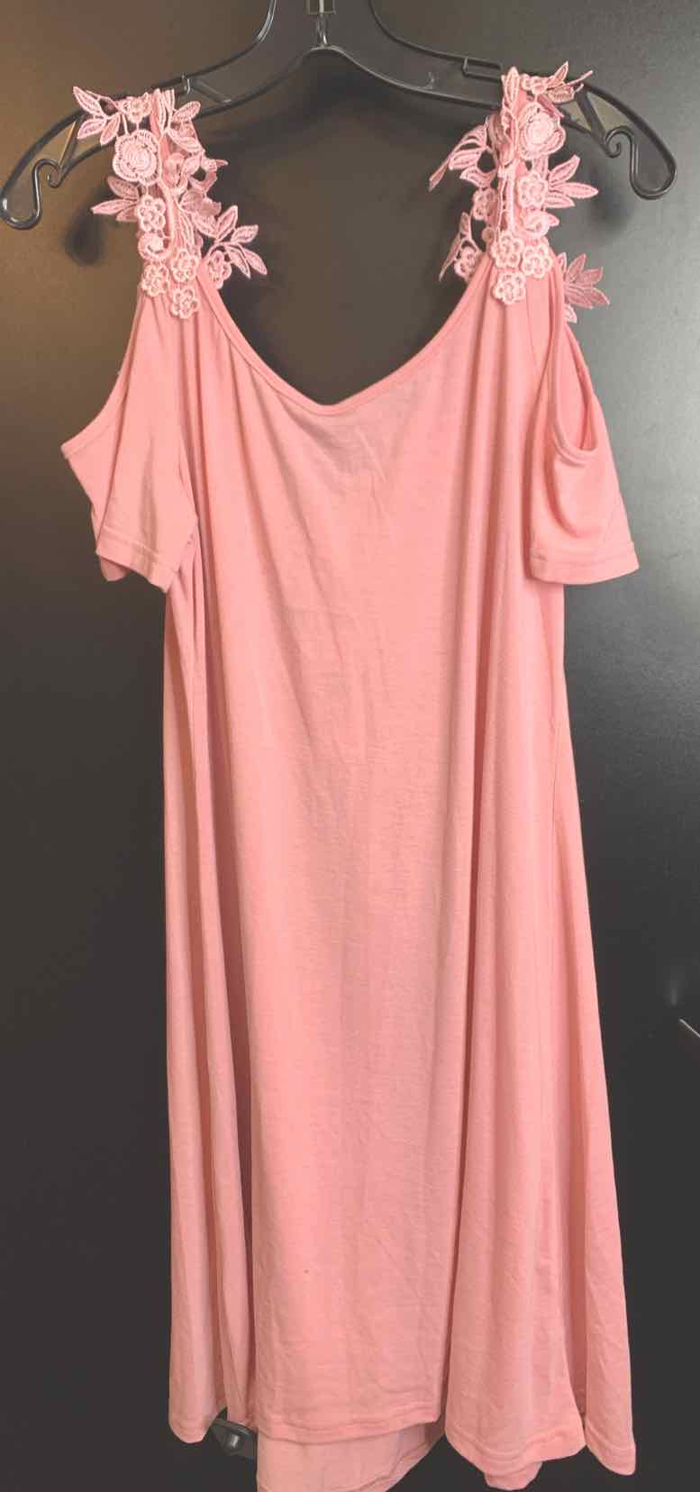 Women Size M Noracora Pink Sleeveless Dress