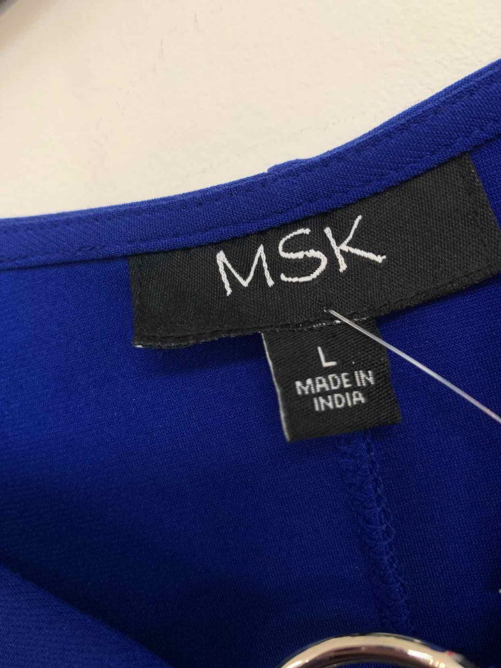 MSK Size XL Blue NWT short sleeve top