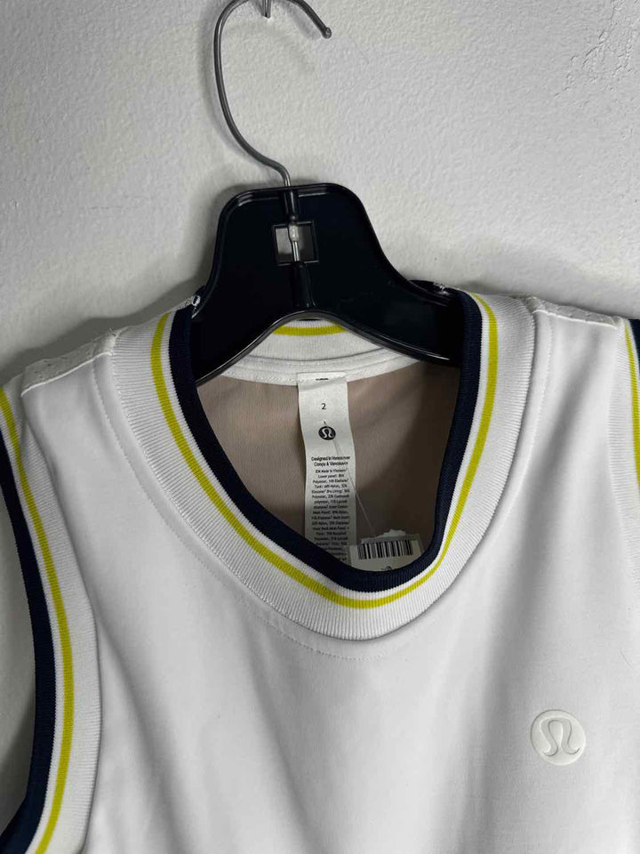 Lululemon Size 2 White NWT athletic dress