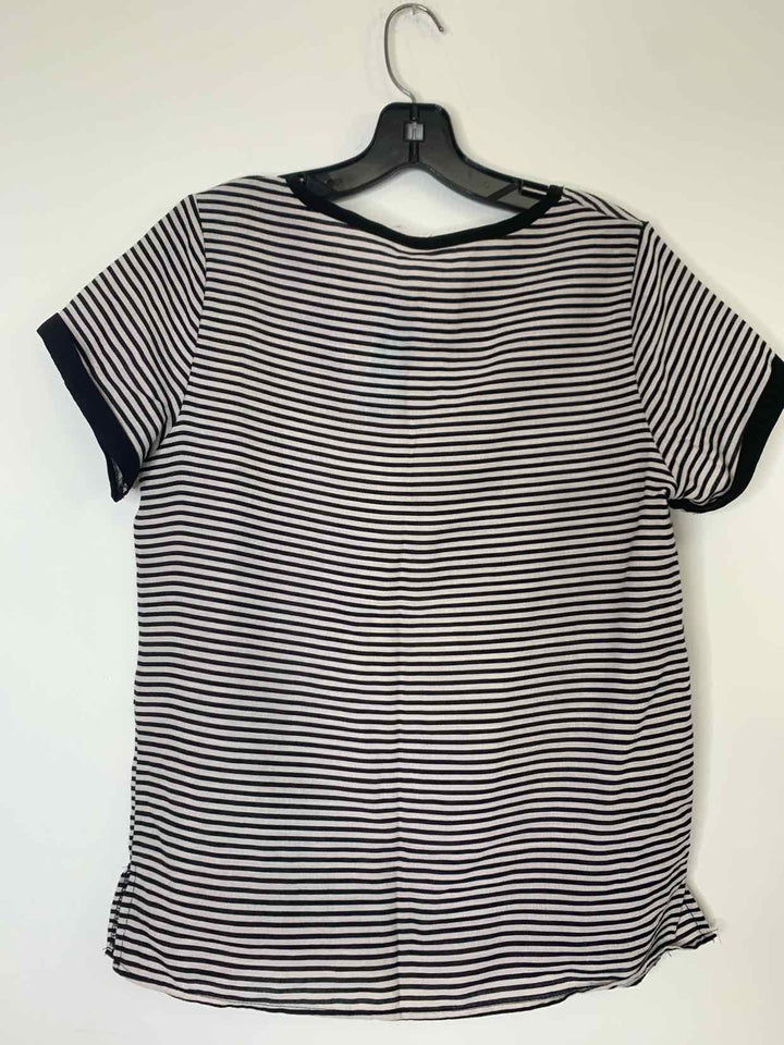 Women Size S striped short sleeve top