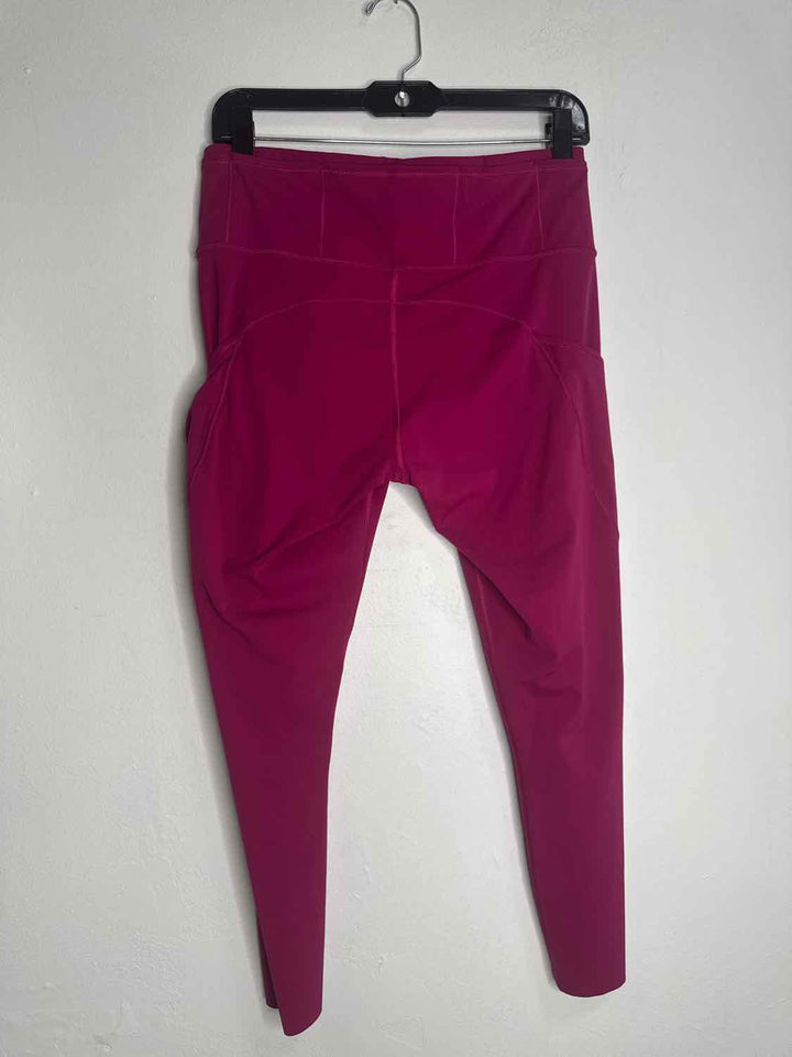Women Size L Lululemon Hot Pink athletic pant