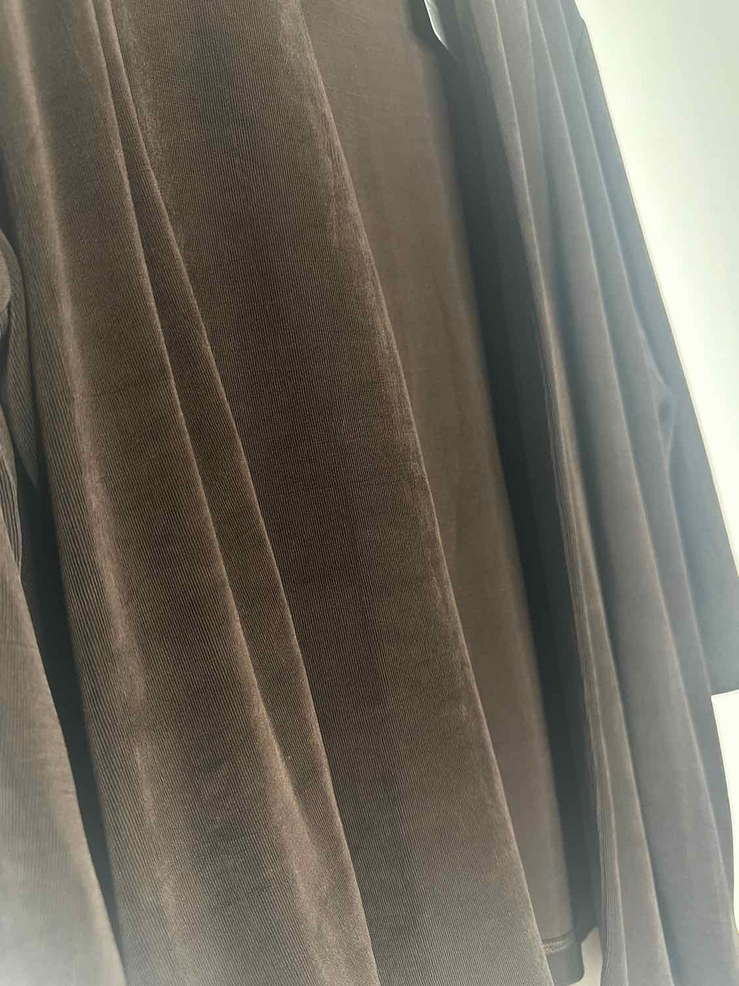 Chicos Size 3 Brown NWT Solid cardigan