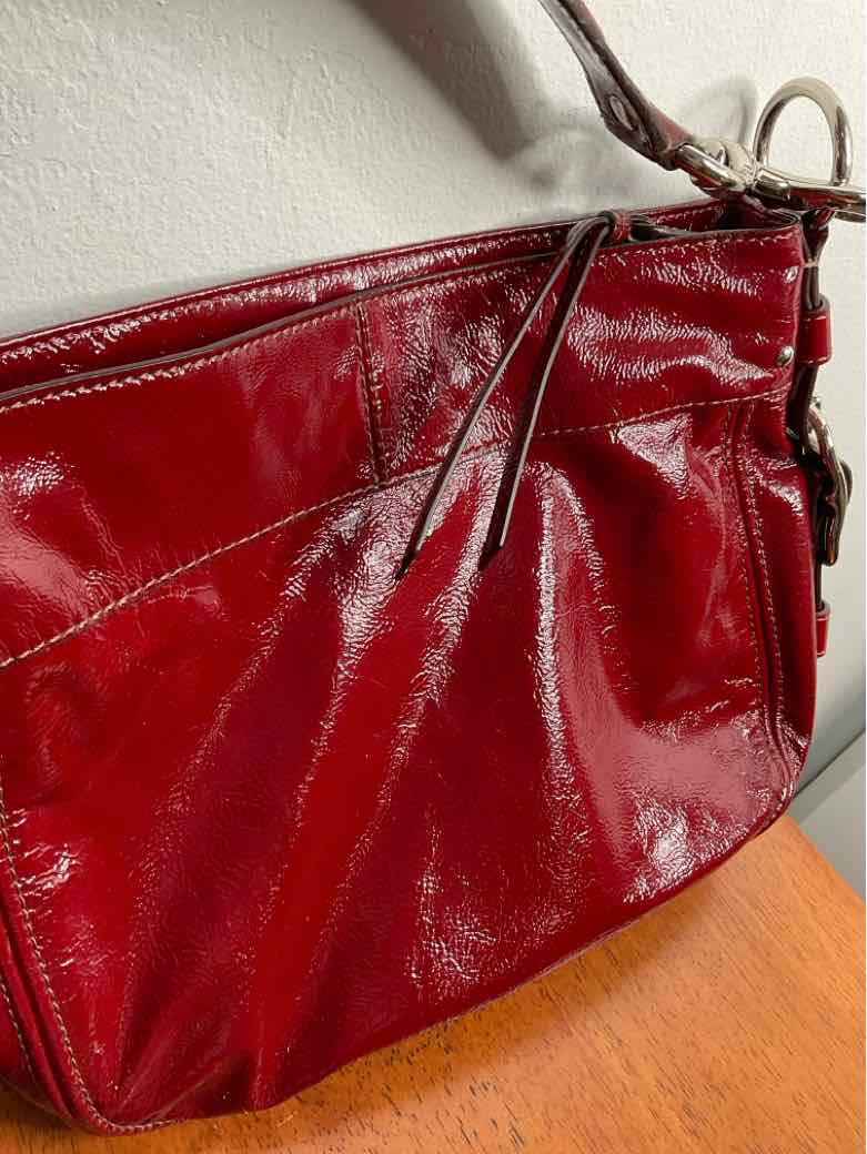 Coach Red shoulder bag
