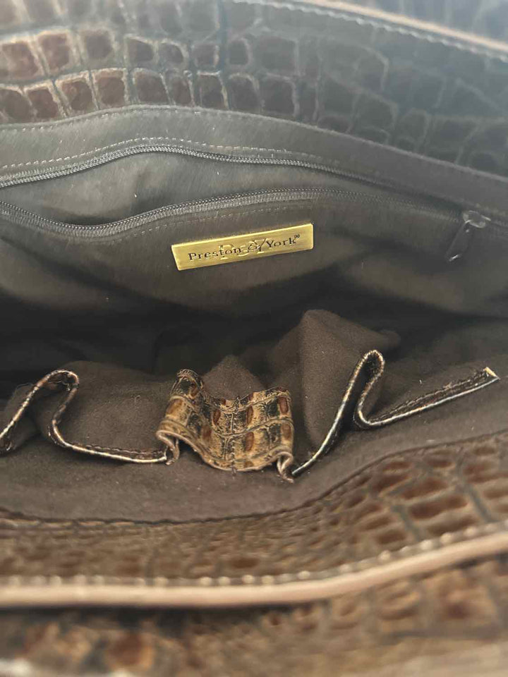 Preston & York Brown NWOT Purse