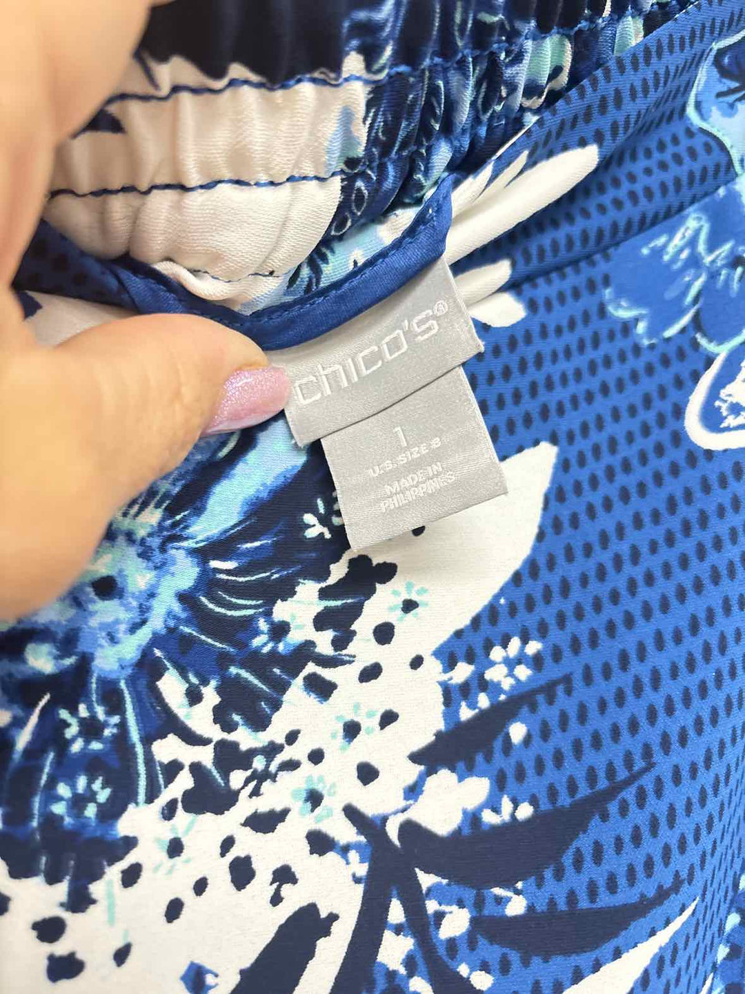 Women Size 1 Chicos Blue casual
