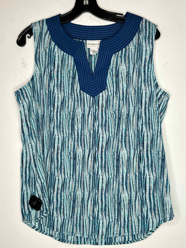 Liz Claiborne Women Size M Blue sleeveless