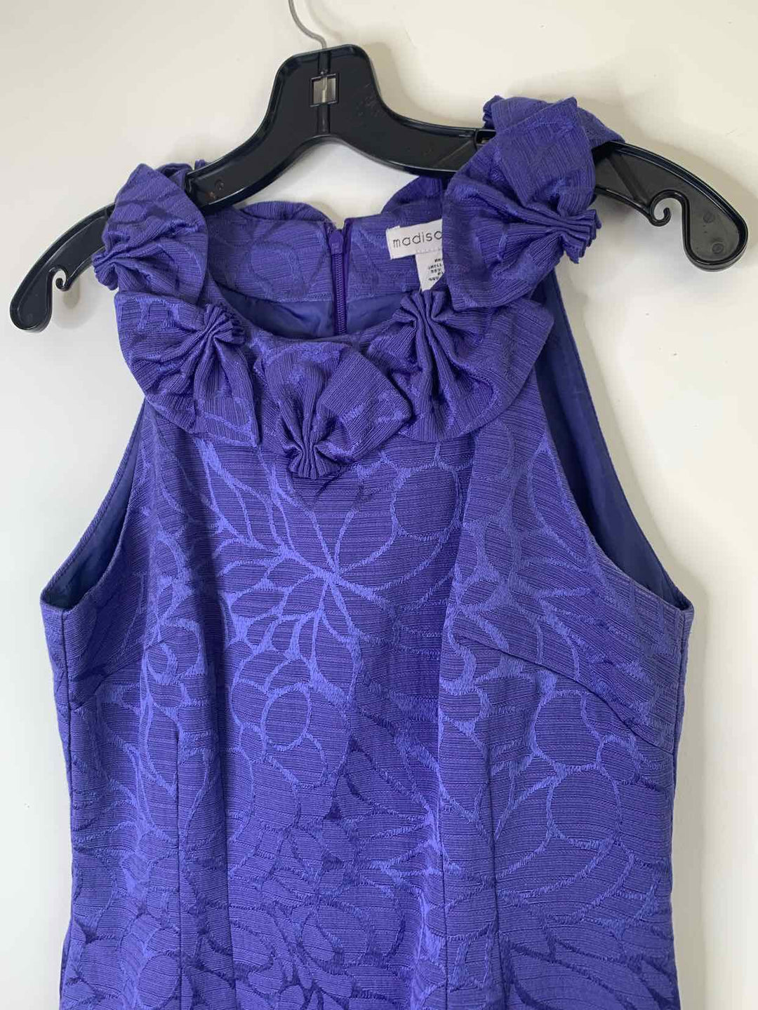 Women Size 8 Madison Leigh purple sleeveless dress