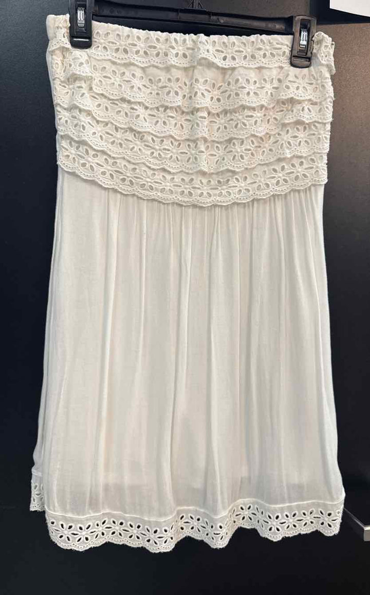 Olsenboye Size 5 White sundress