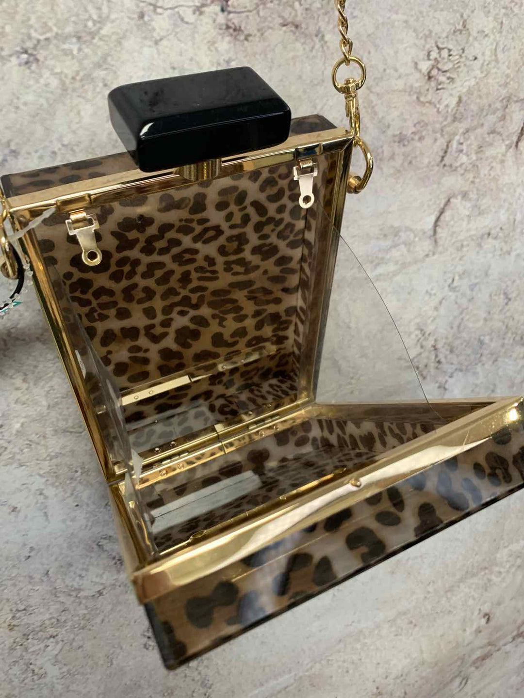 Animal Print evening bag