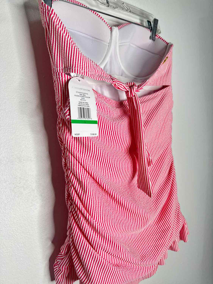 Jessica Simpson Size L Pink NWT bathing suit