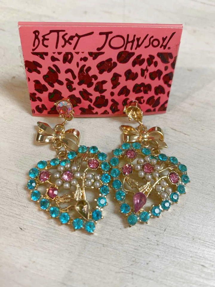 Betsey Johnson Size OS Gold Earrings