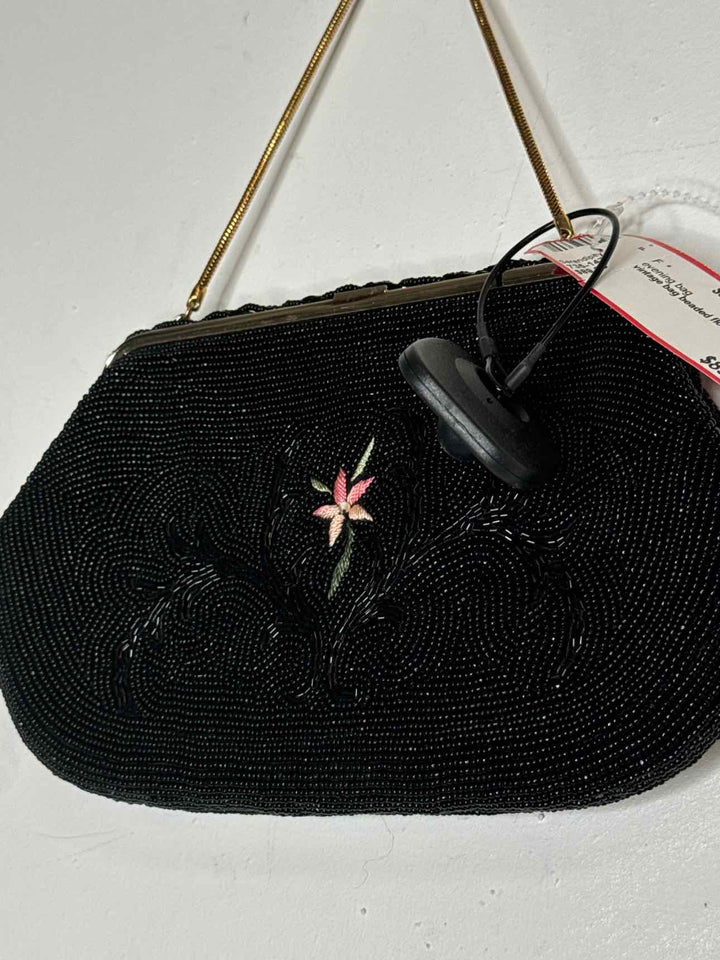 Black evening bag