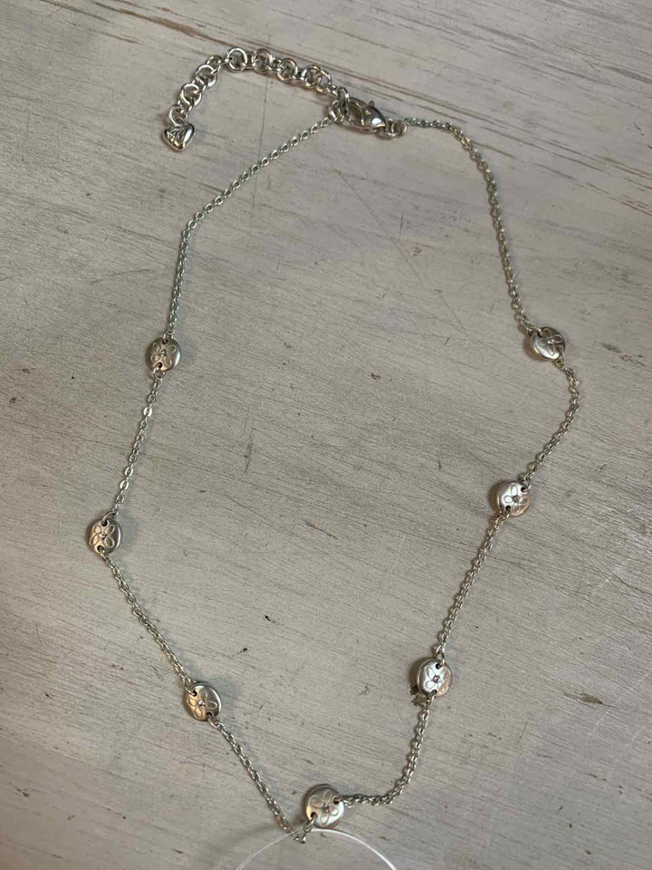 Brighton Size OS silver Necklace