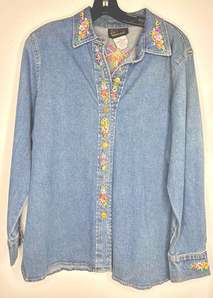 Bob Mackie denim Women Size S jacket