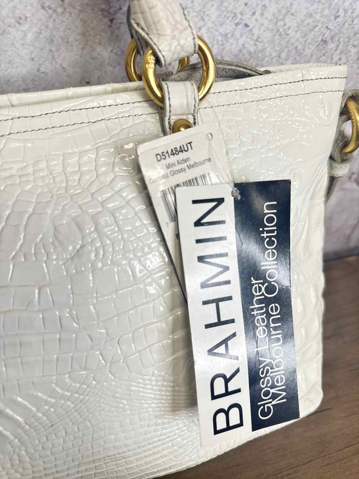 Brahmin White shoulder bag