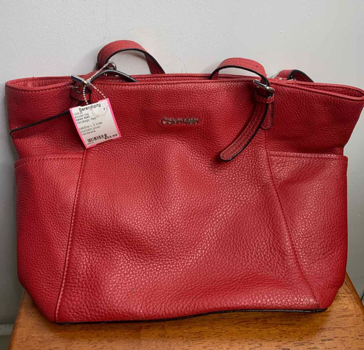 Calvin Klein Red shoulder bag