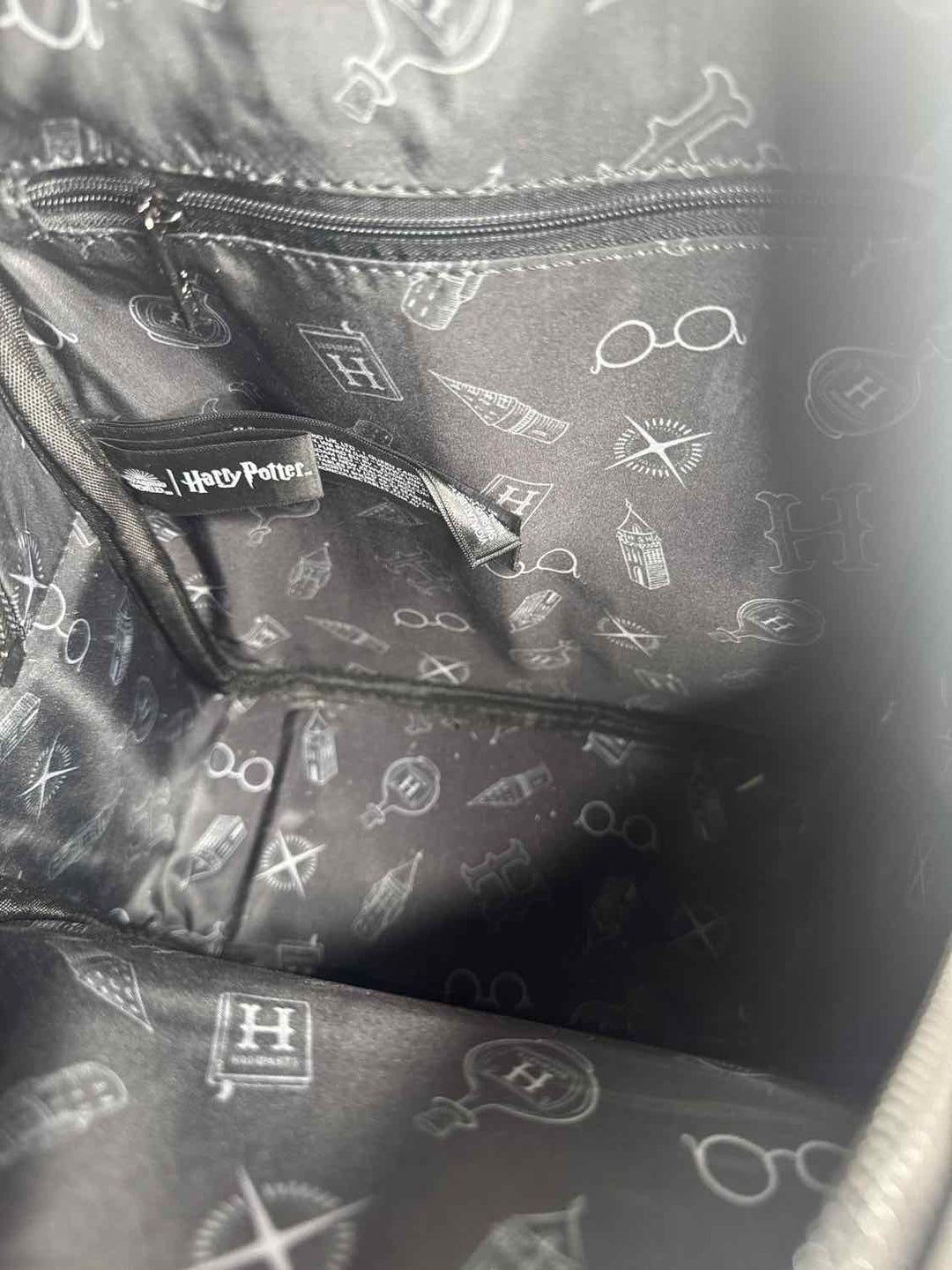 LoungeFly Black backpack purse
