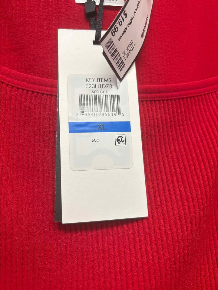 DKNY Red Women Size XL sweater
