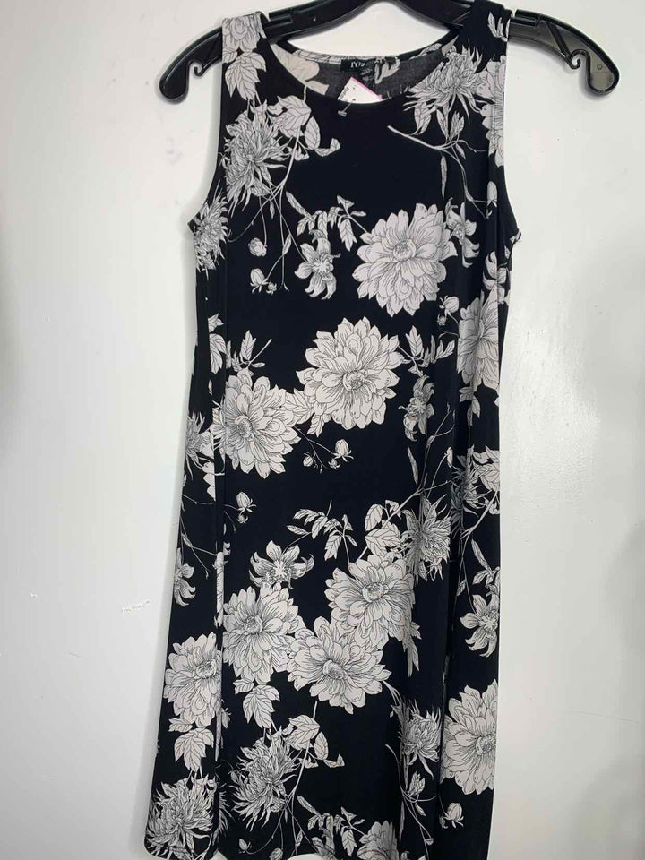 Women Size XS Roz & Ali Black Sleeveless Dress