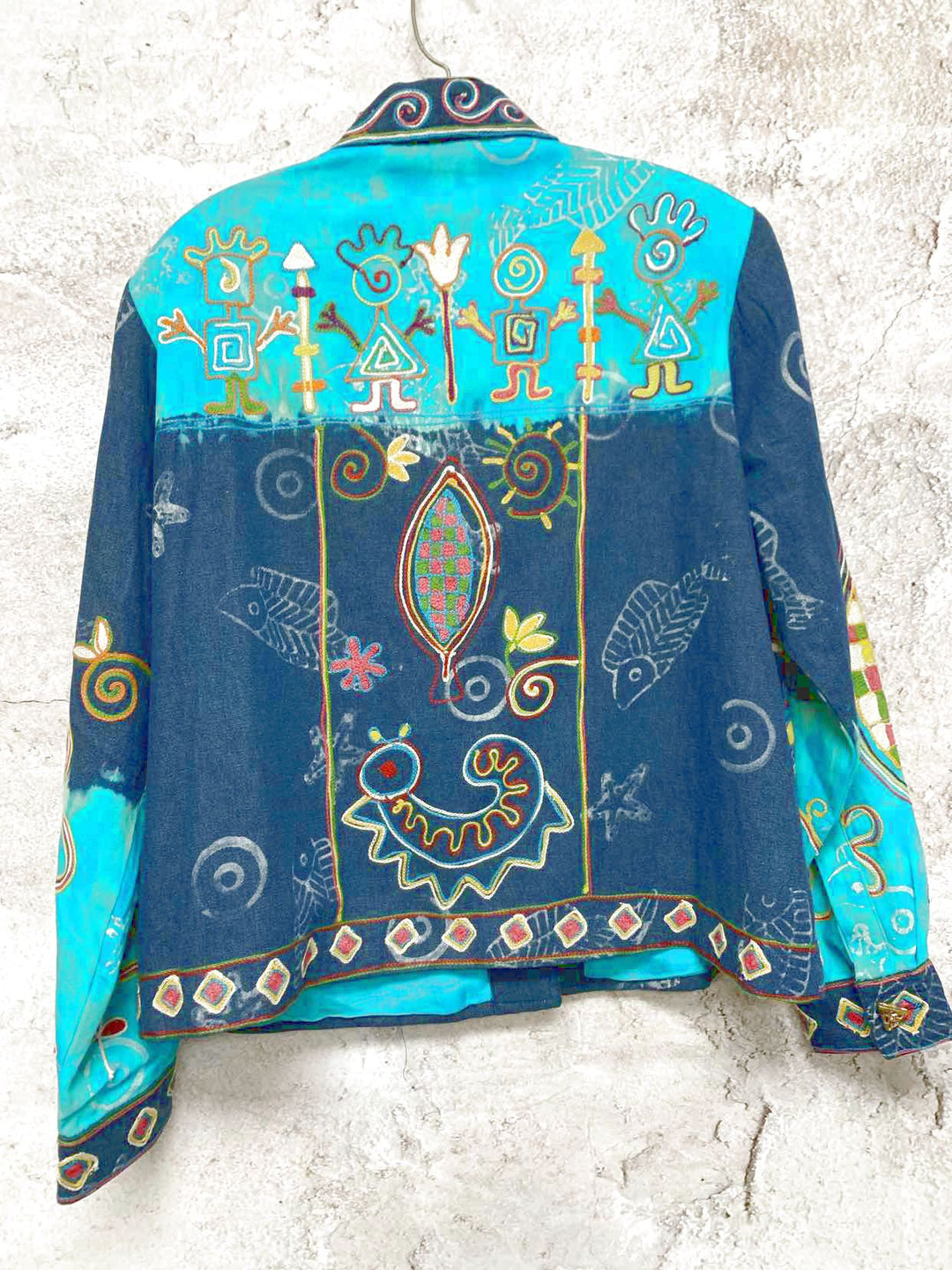 Sandy Starkman Size L Teal jacket