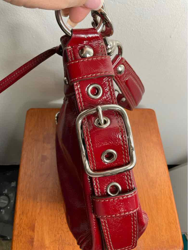 Coach Red shoulder bag