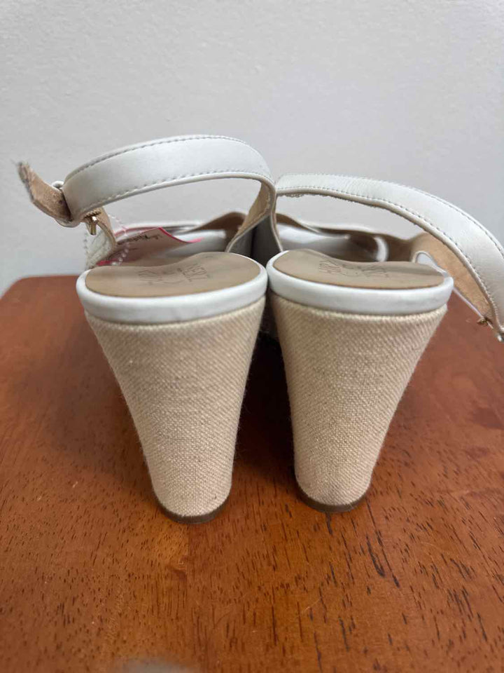 Naturalizer Shoe Size 10 White wedge