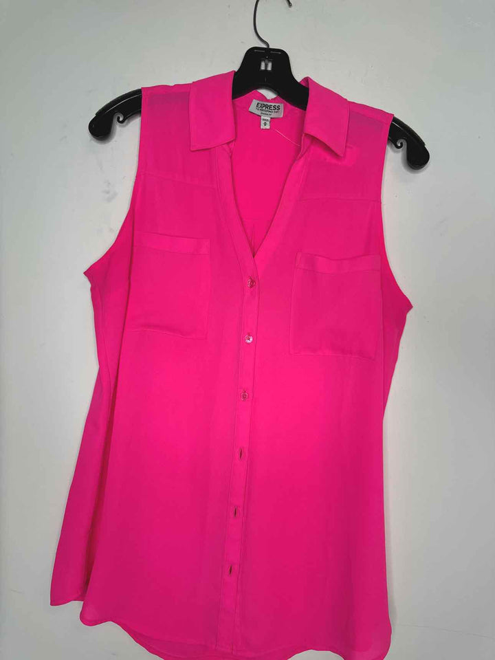 Express Women Size M Hot Pink sleeveless