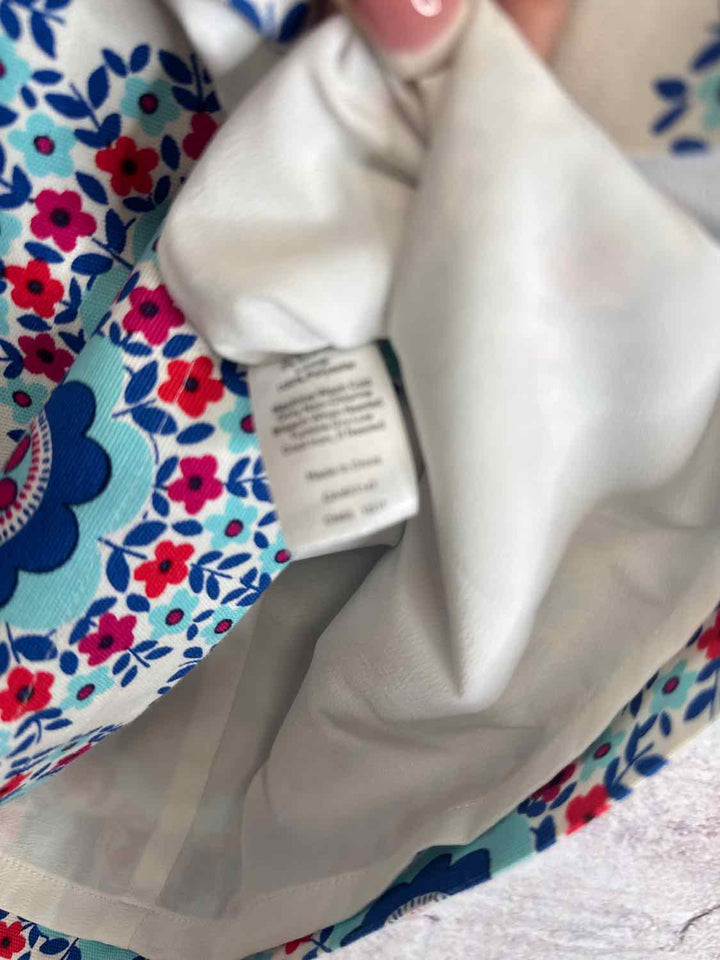 Talbots Size 14 Floral knee length skirt