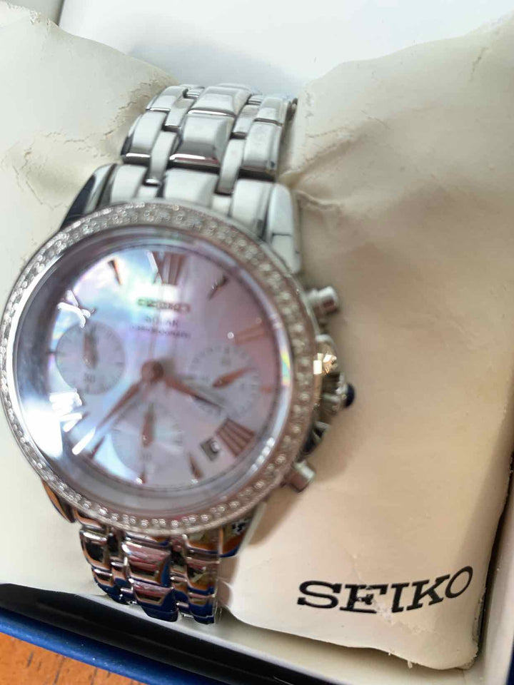 SEIKO Size Large silver Watch