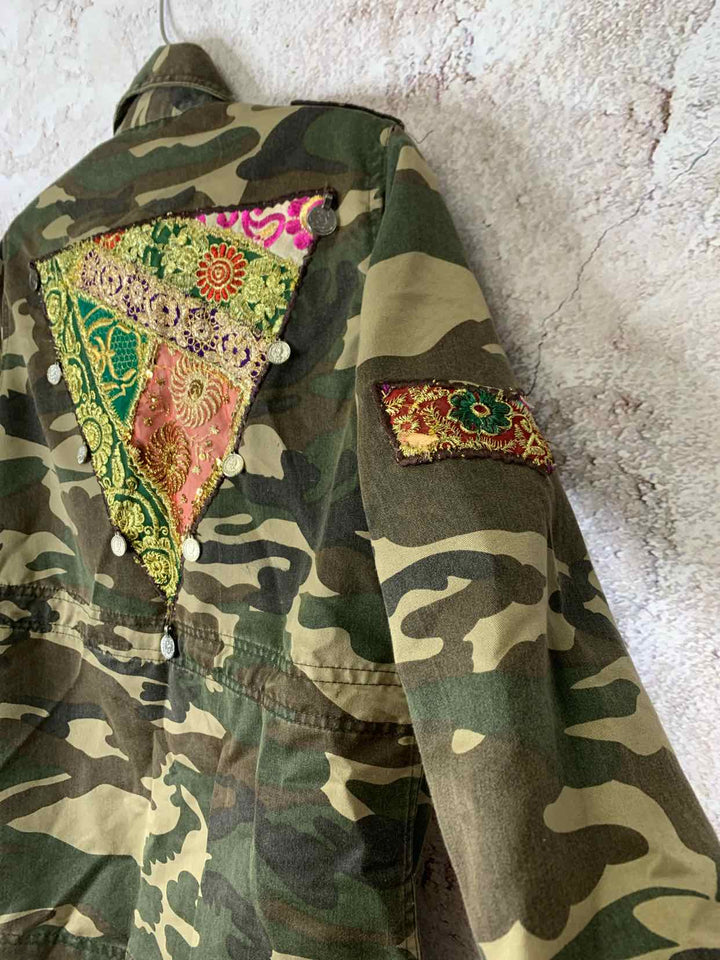 Beautiful Stories Green Women Size S jacket