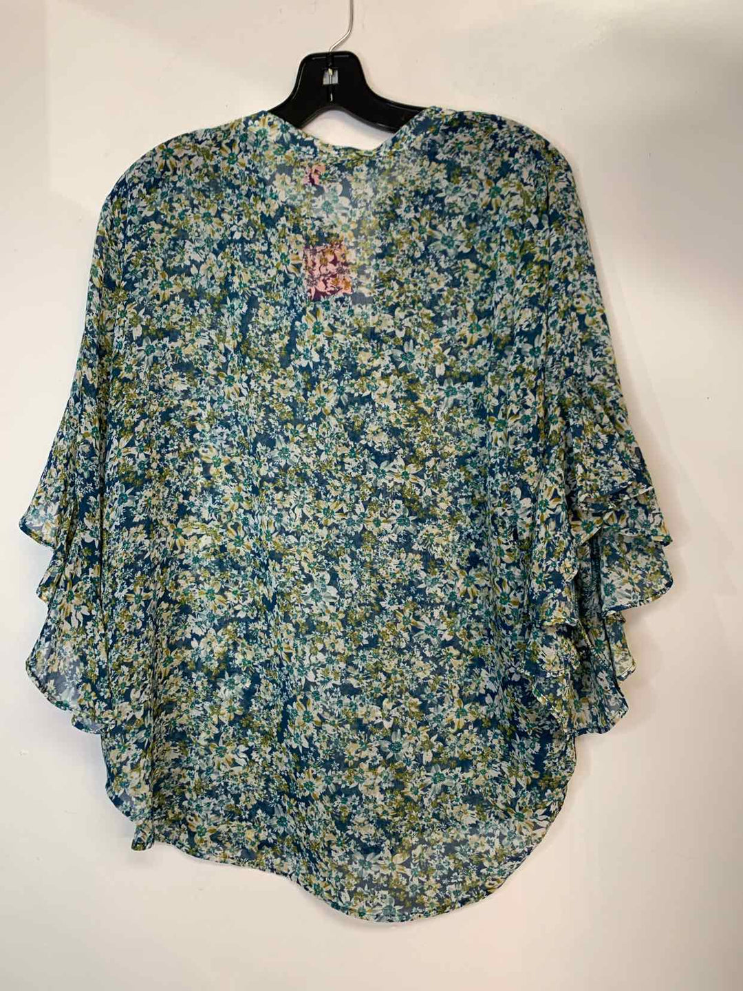 Vince Camuto Women Size L Blue long sleeve top