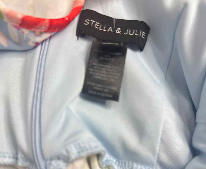 Stella & Julie Size 6 Blue sundress