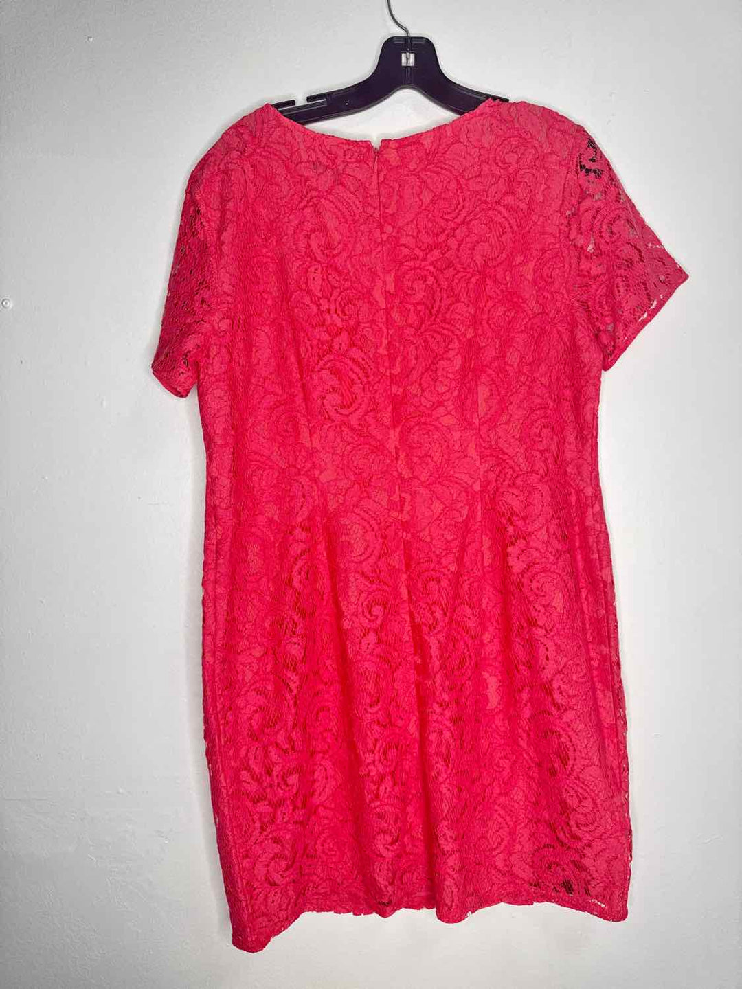 Ann Taylor Size 12 Pink Solid short sleeve