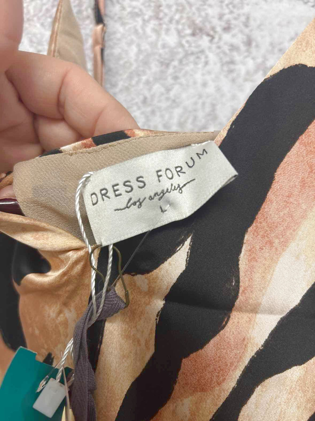 Dress Forum Size L NWT spaghetti strap dress