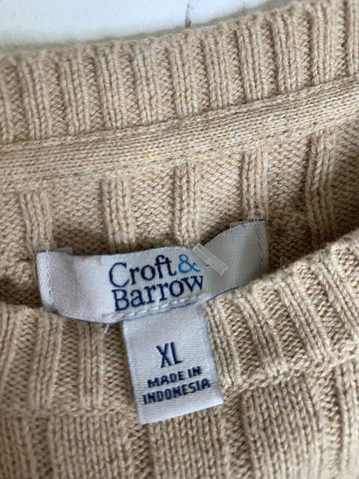 Croft & Barrow striped Women Size XL sweater