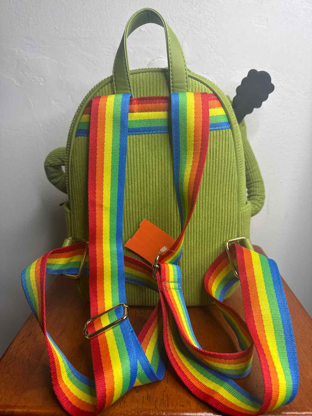 Disney Green backpack purse