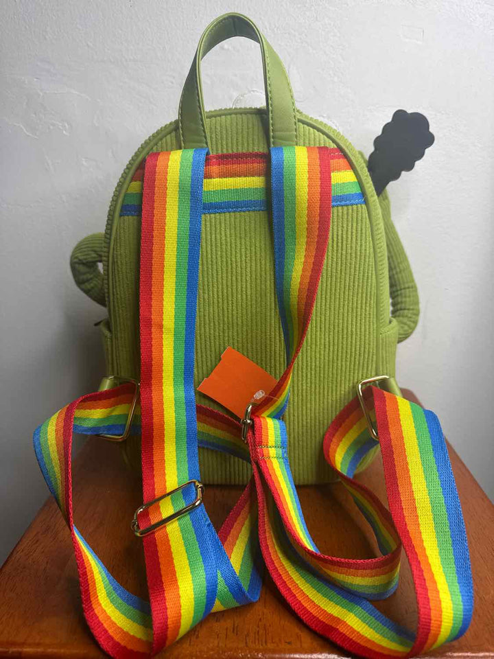 Disney Green backpack purse
