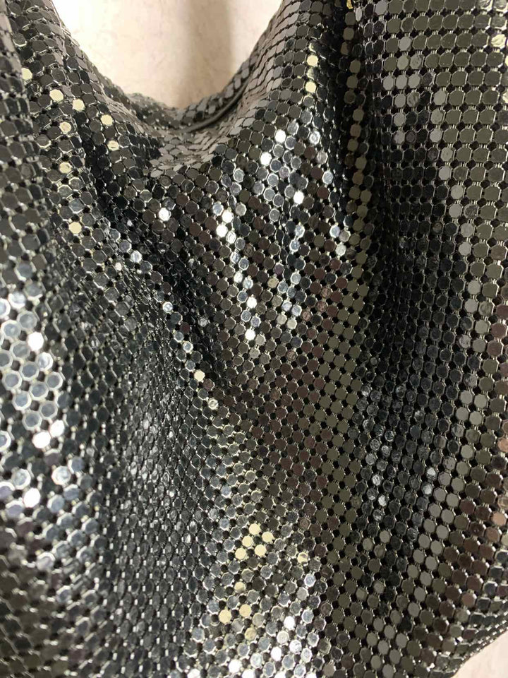 Whiting and Davis Black shoulder bag